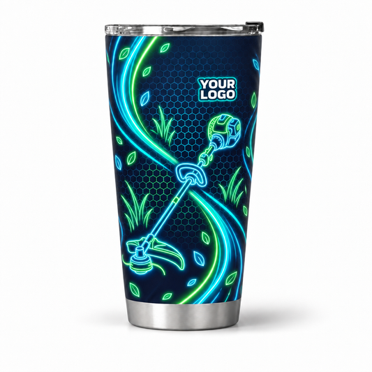 LCNE0003 personalized tumbler 20oz front product mockup