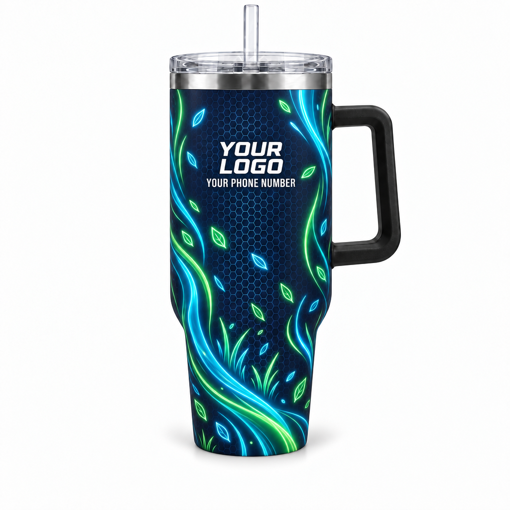 LCNE0004 personalized tumbler 40oz front product mockup