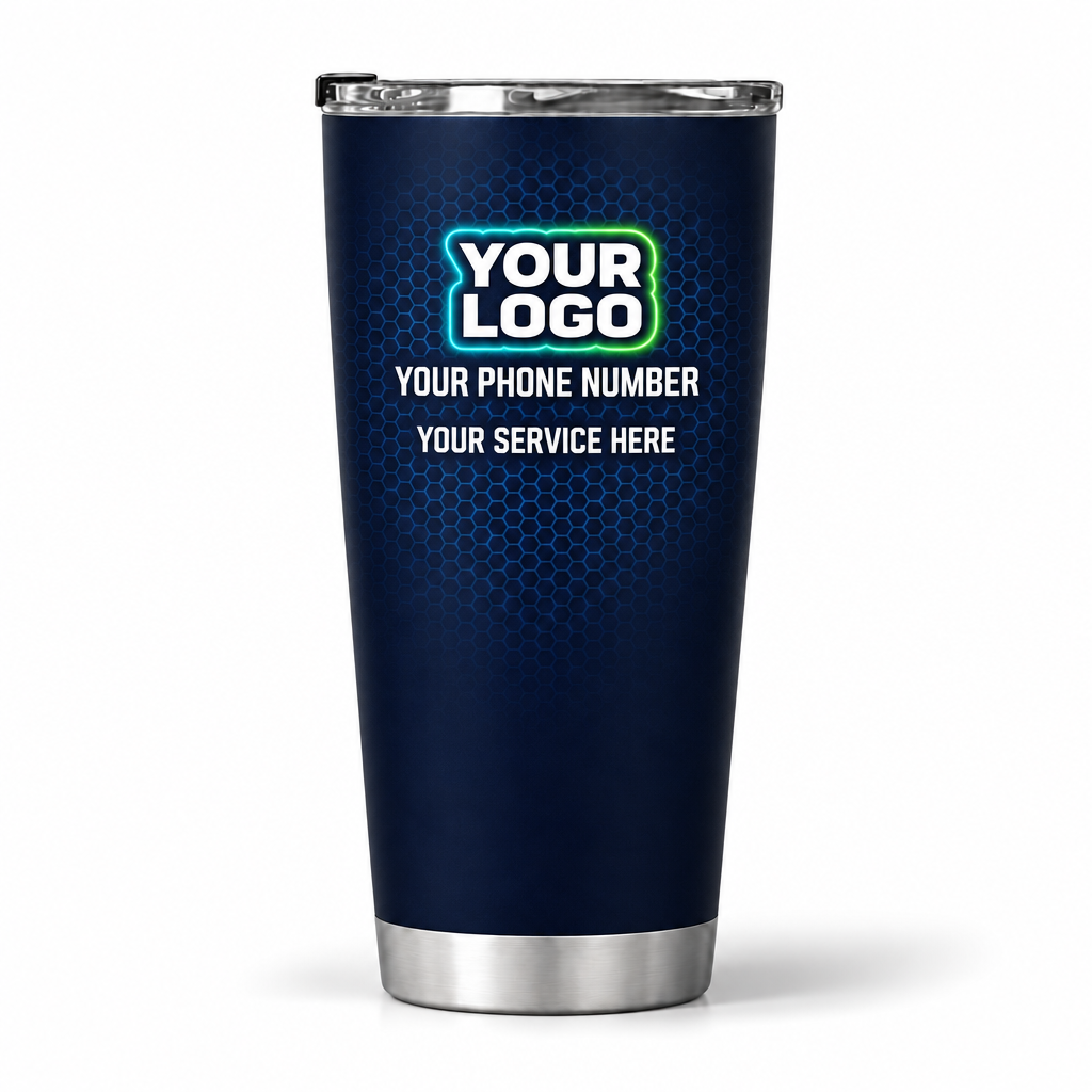 LCNE0005 personalized tumbler 20oz back product mockup