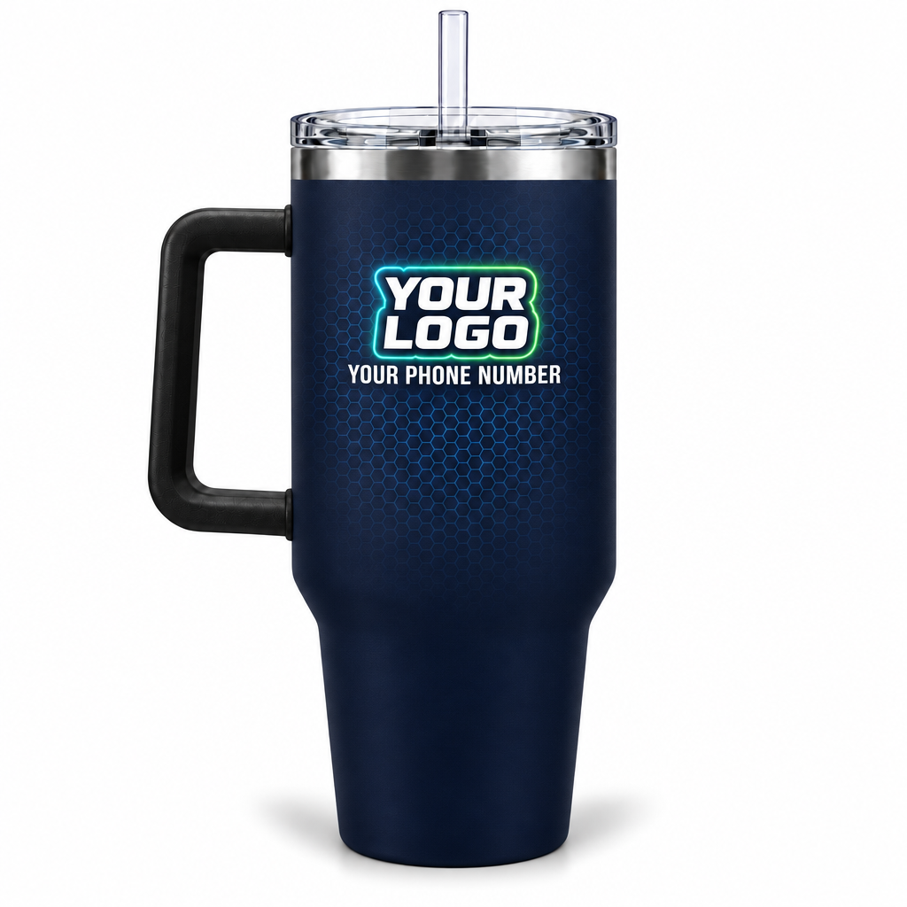 LCNE0005 personalized tumbler 40oz back product mockup