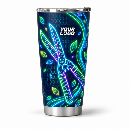 LCNE0006 personalized tumbler 20oz front product mockup