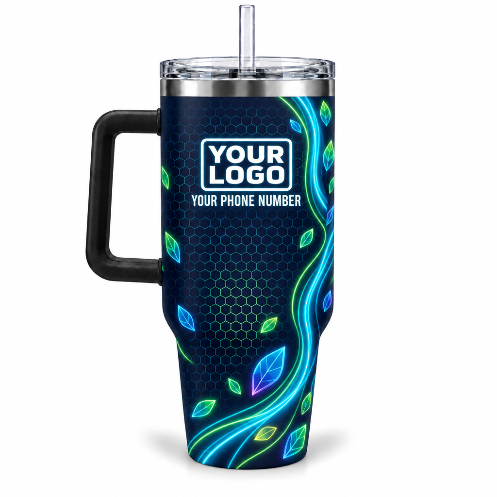 LCNE0006 personalized tumbler 40oz back product mockup