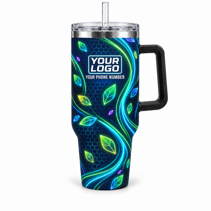 LCNE0006 personalized tumbler 40oz front product mockup