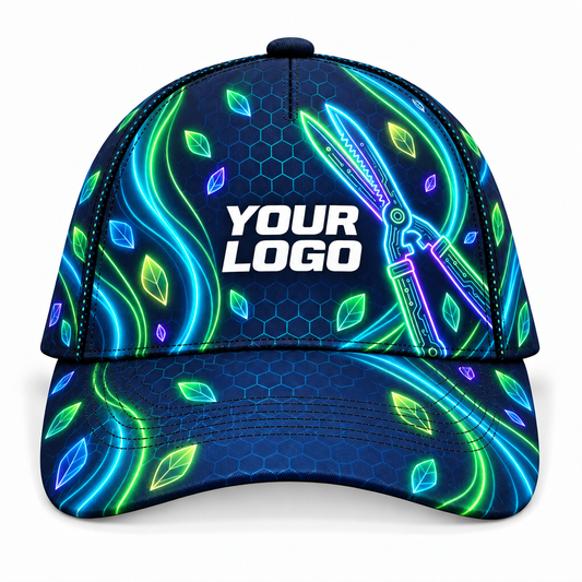 LCNE0007 personalized cap front product mockup