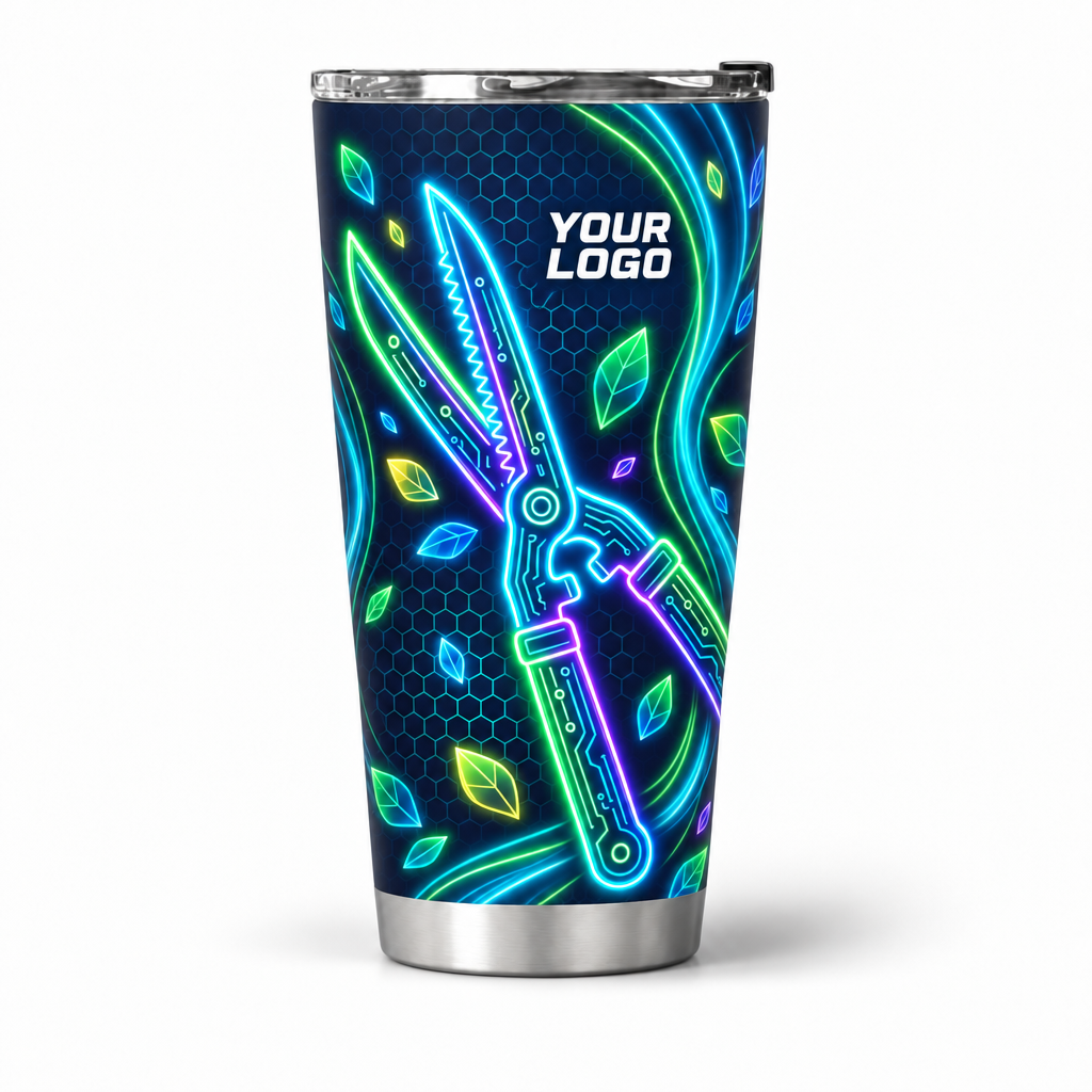 LCNE0007 personalized tumbler 20oz front product mockup