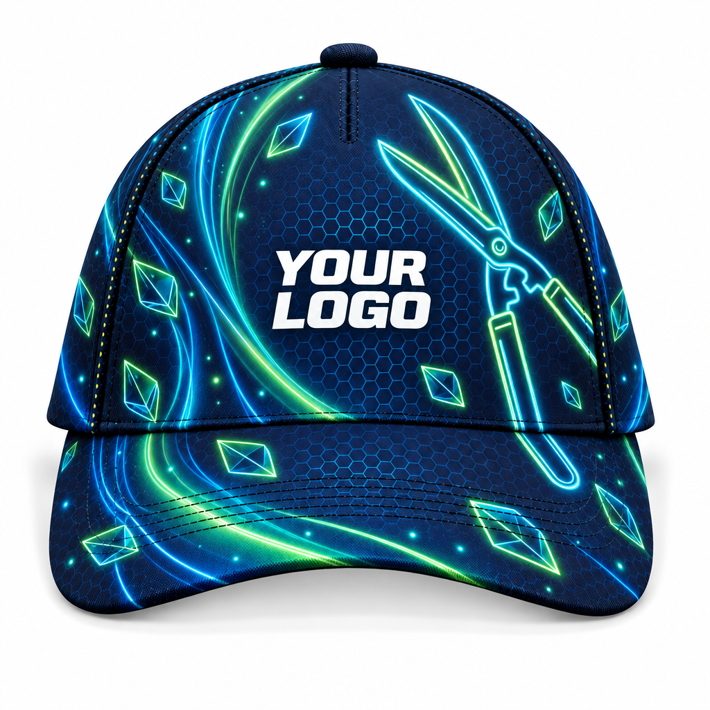 LCNE0008 personalized cap front product mockup