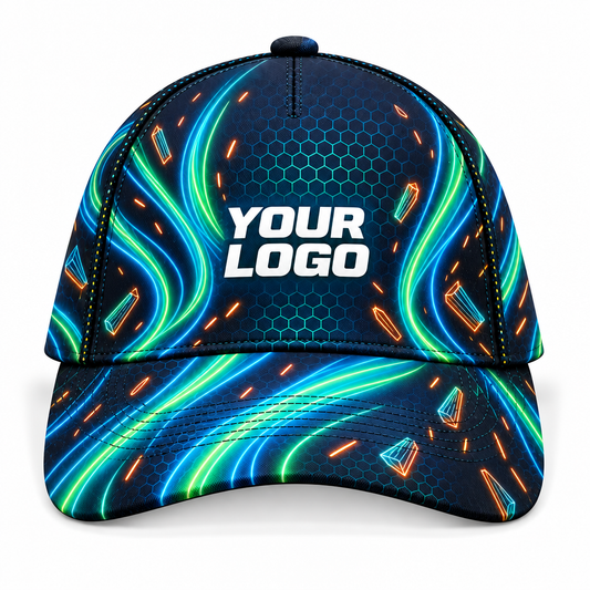 LCNE0009 personalized cap front product mockup