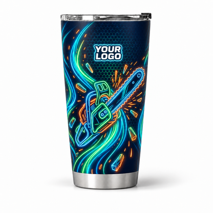 LCNE0009 personalized tumbler 20oz front product mockup