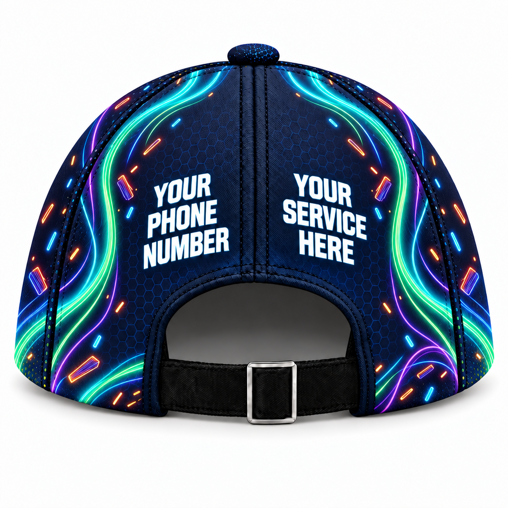 LCNE0010 personalized cap back product mockup