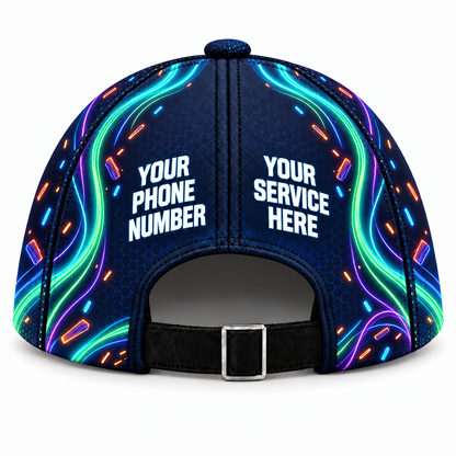 LCNE0010 personalized cap back product mockup