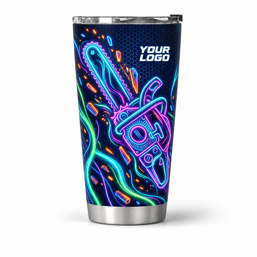 LCNE0010 personalized tumbler 20oz front product mockup