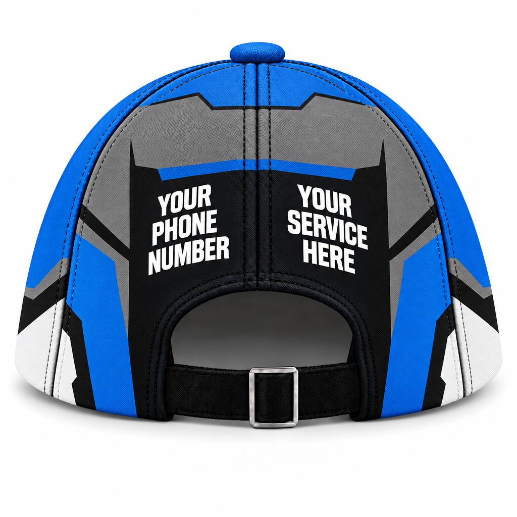 MEMC01B personalized cap back product mockup