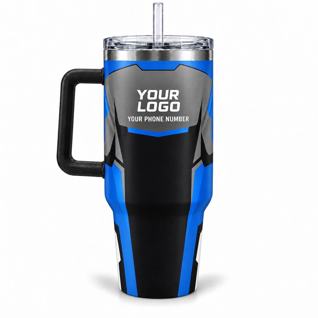MEMC01B personalized tumbler 40oz back product mockup