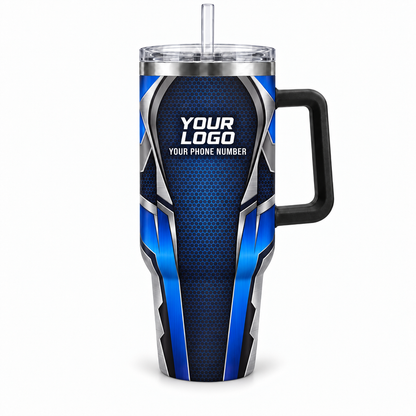 MEMC02B personalized tumbler 40oz front product mockup
