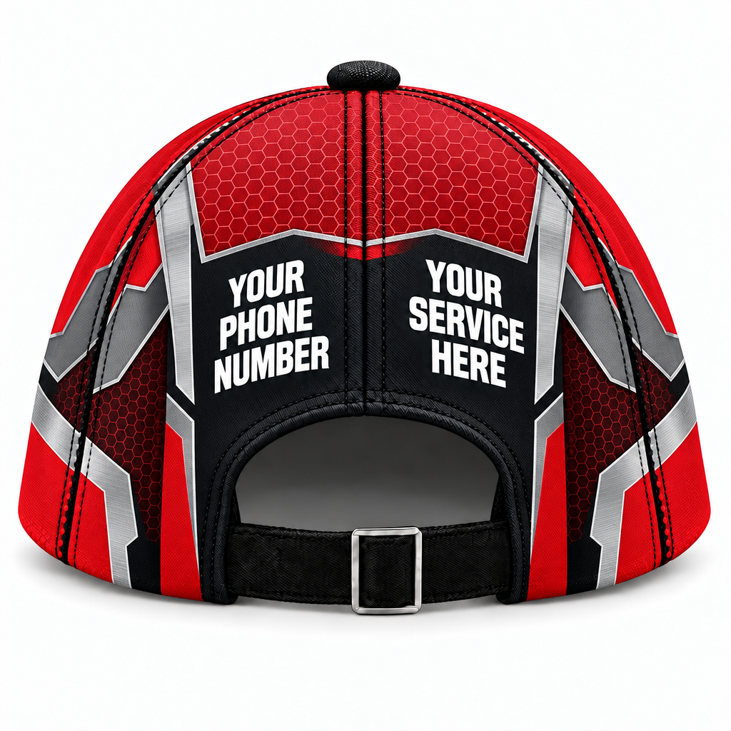MEMC02R personalized cap back product mockup
