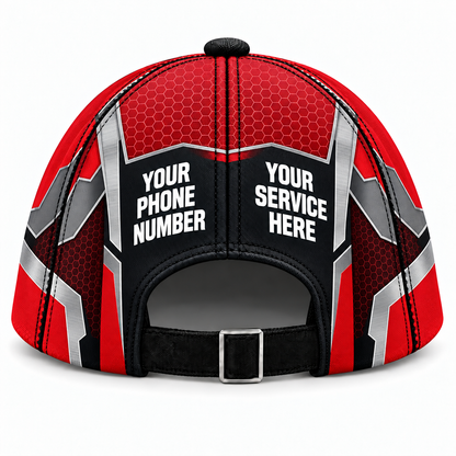 MEMC02R personalized cap back product mockup