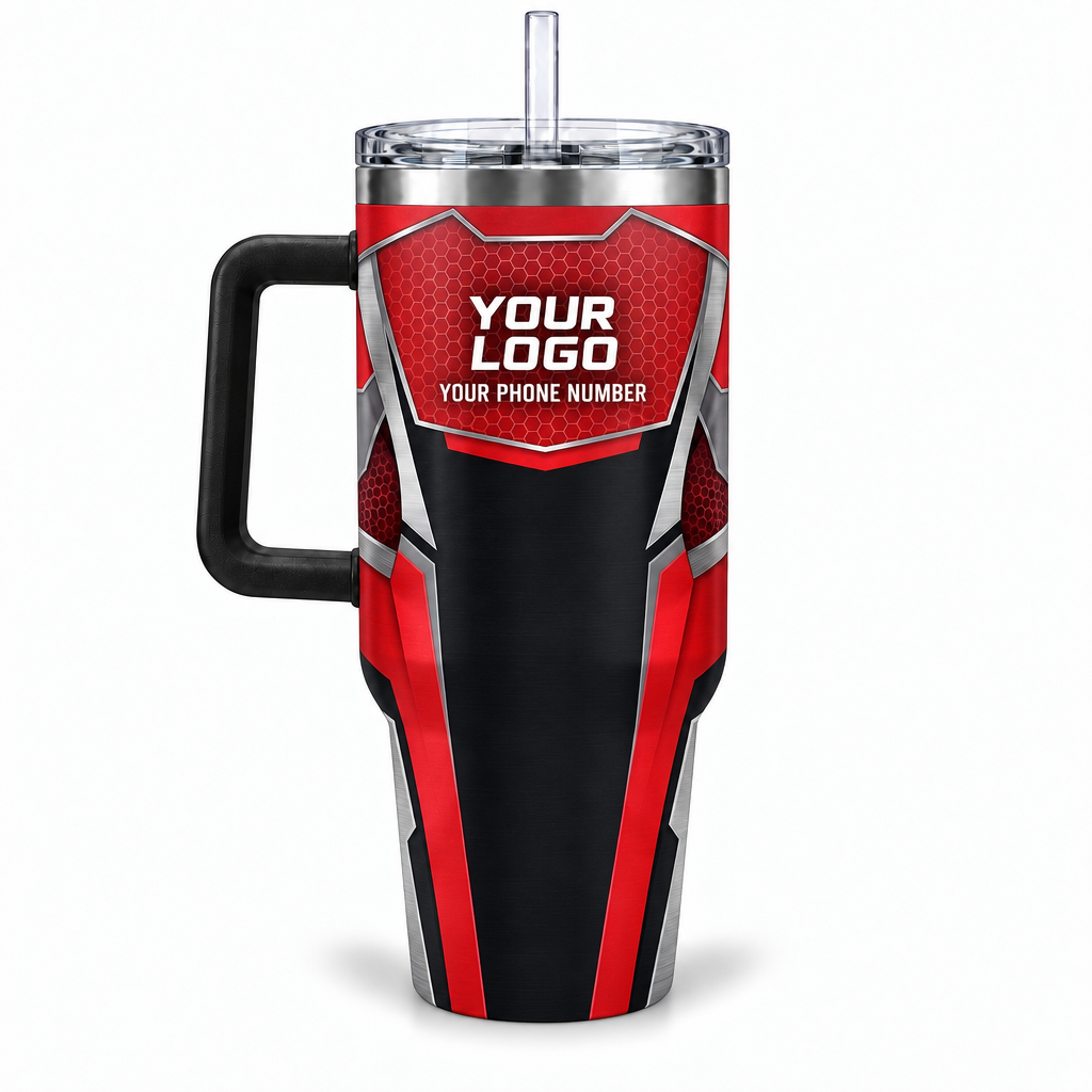 MEMC02R personalized tumbler 40oz back product mockup