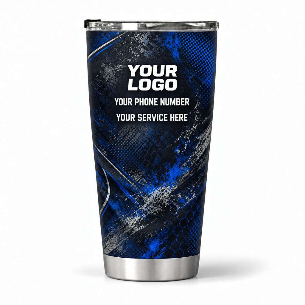 PCABSV0001 personalized tumbler 20oz back product mockup