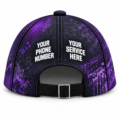 PCABSV0002 personalized cap back product mockup