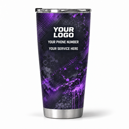 PCABSV0002 personalized tumbler 20oz back product mockup