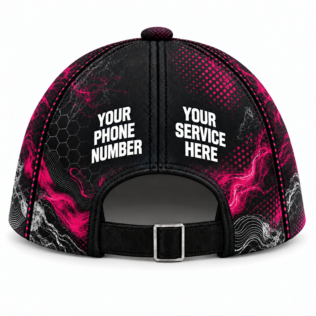 PCABSV0004 personalized cap back product mockup