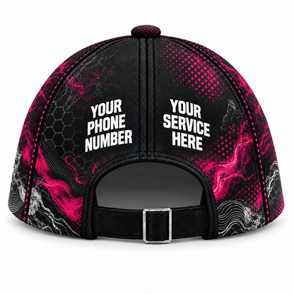 PCABSV0004 personalized cap back product mockup