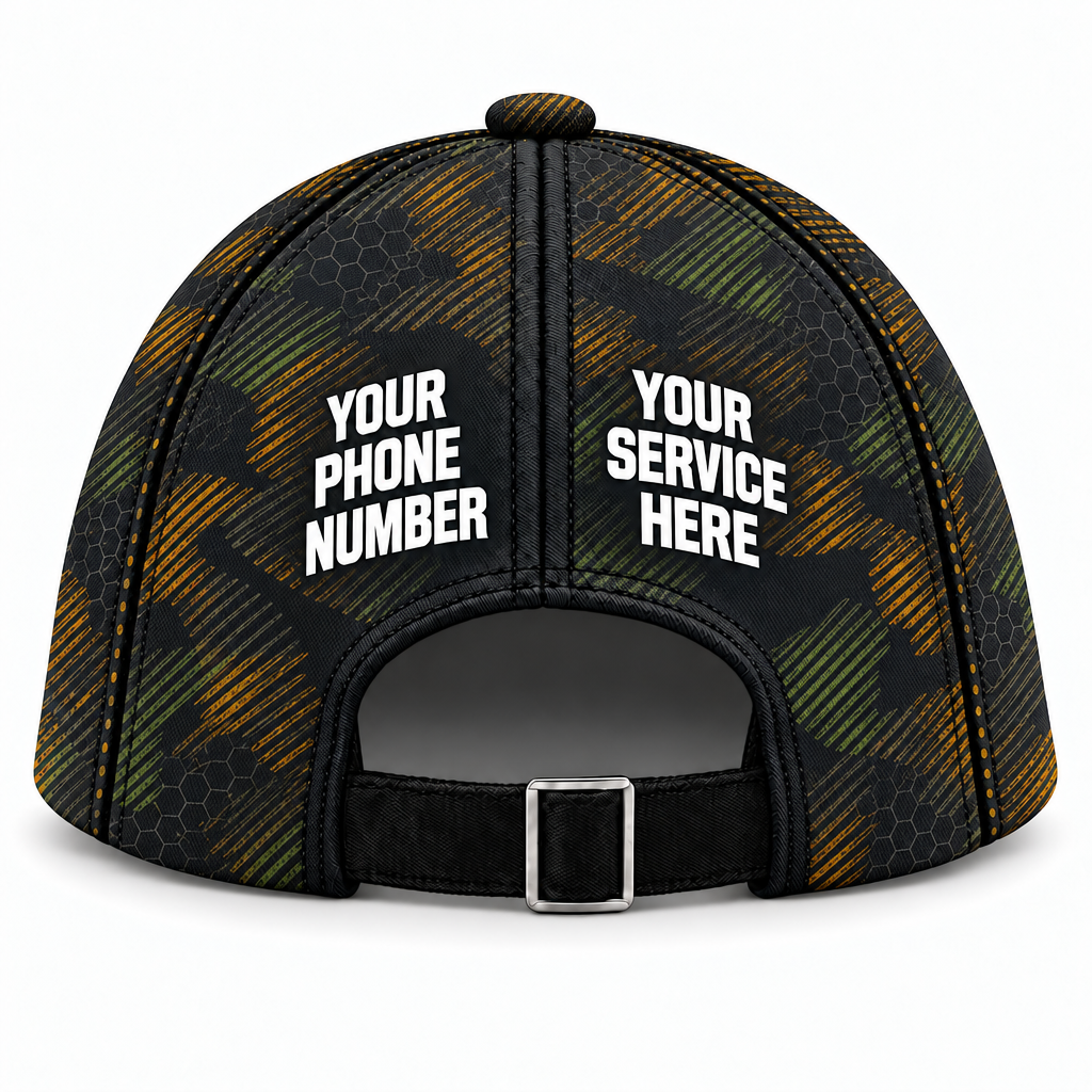 PCABSV0005 personalized cap back product mockup