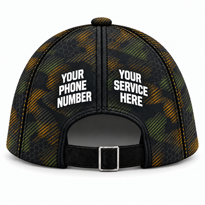 PCABSV0005 personalized cap back product mockup