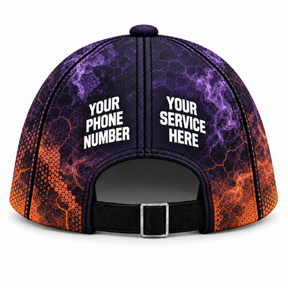 PCABSV0007 personalized cap back product mockup