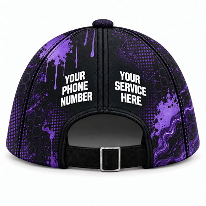 PCABSV0008 personalized cap back product mockup