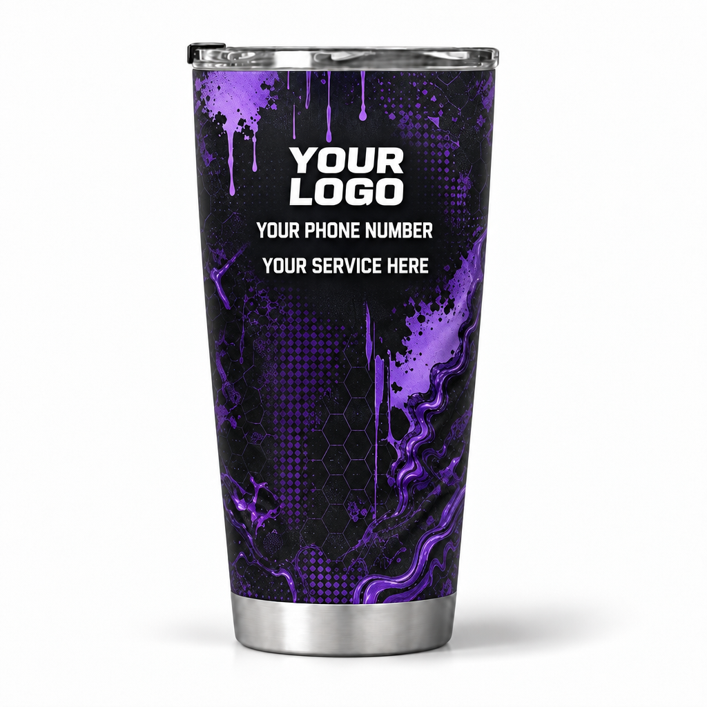 PCABSV0008 personalized tumbler 20oz back product mockup