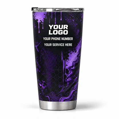 PCABSV0008 personalized tumbler 20oz back product mockup