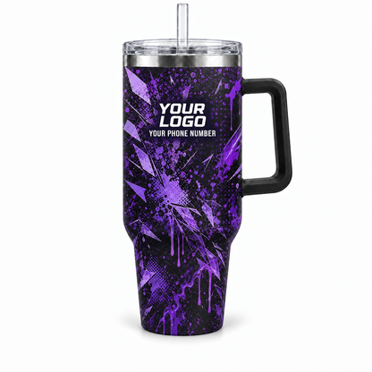 PCABSV0008 personalized tumbler 40oz front product mockup