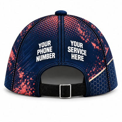 PCABSV0009 personalized cap back product mockup