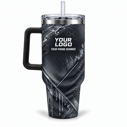 PCABSV0010 personalized tumbler 40oz back product mockup