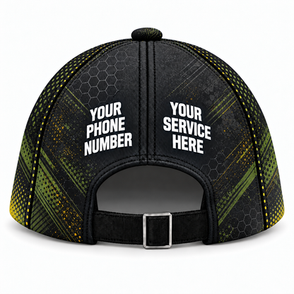 PCABSV0011 personalized cap back product mockup