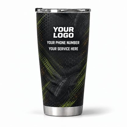 PCABSV0011 personalized tumbler 20oz back product mockup
