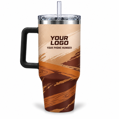 PCMC04 personalized tumbler 40oz back product mockup