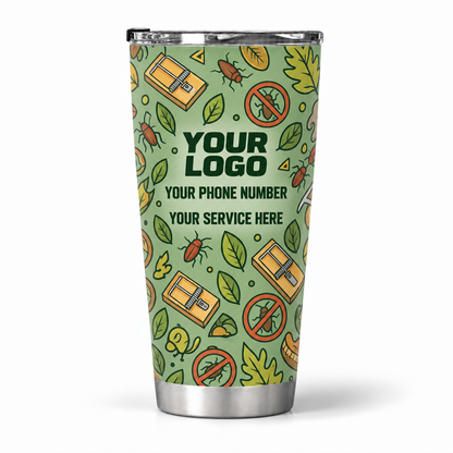 PCMC05 personalized tumbler 20oz back product mockup
