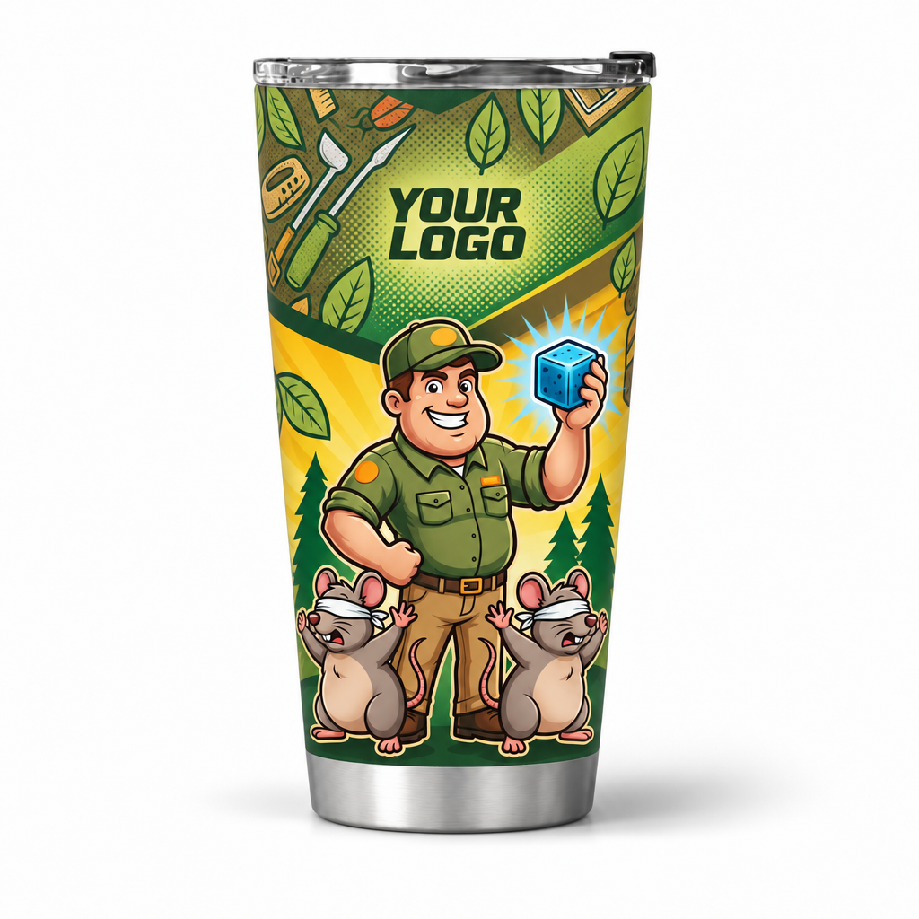 PCMC05 personalized tumbler 20oz front product mockup
