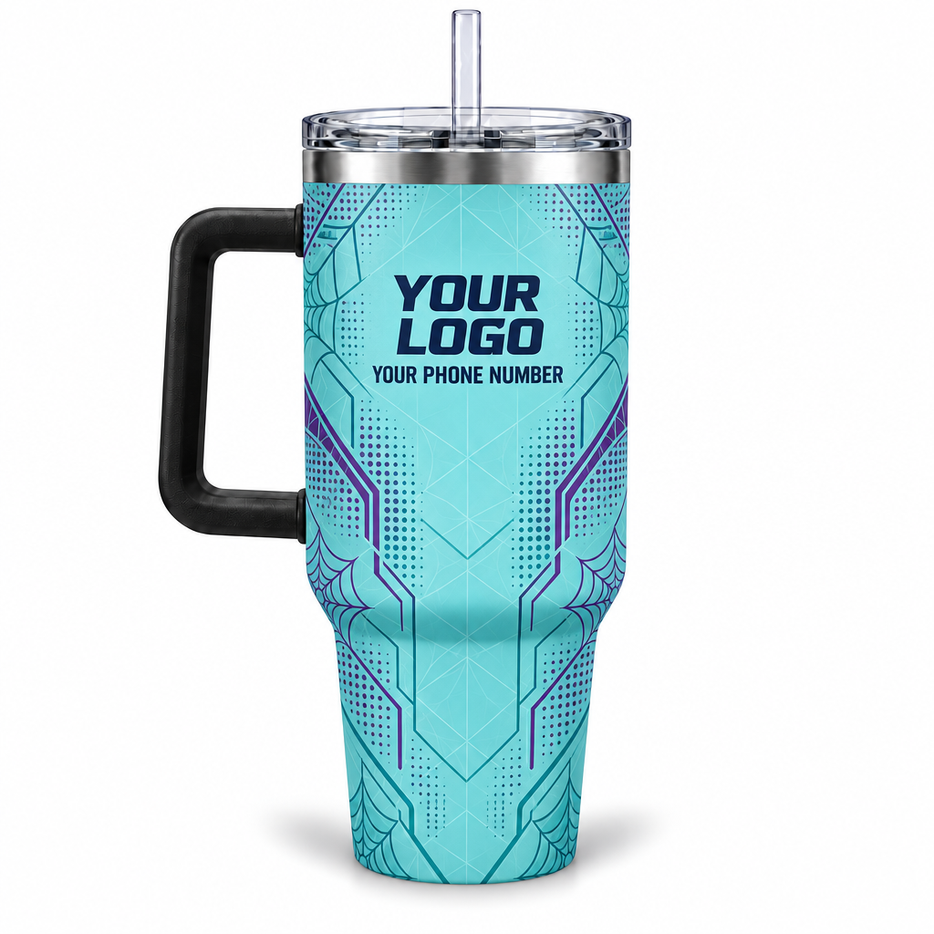 PCMC06 personalized tumbler 40oz back product mockup