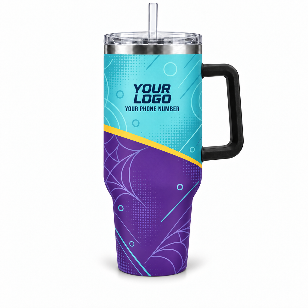 PCMC06 personalized tumbler 40oz front product mockup