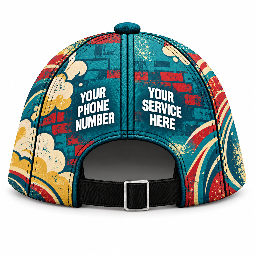 PCMC07 personalized cap back product mockup