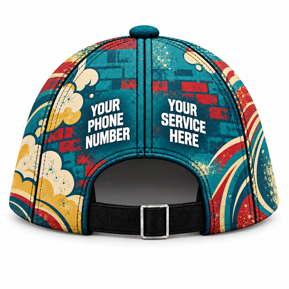 PCMC07 personalized cap back product mockup