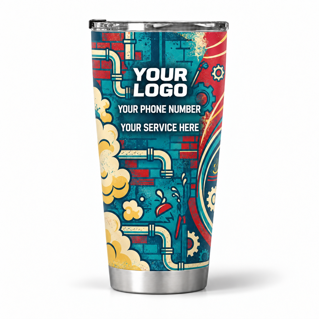 PCMC07 personalized tumbler 20oz back product mockup