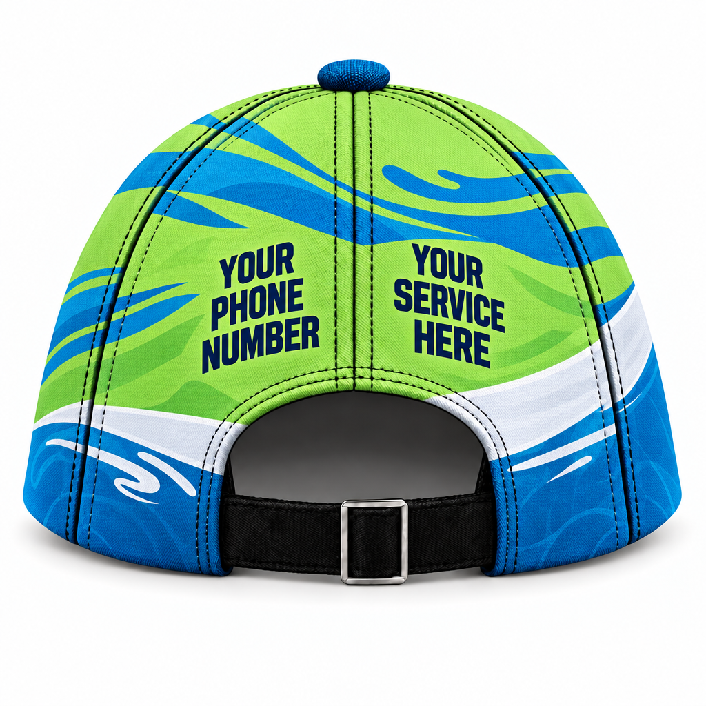 PCMC08 personalized cap back product mockup