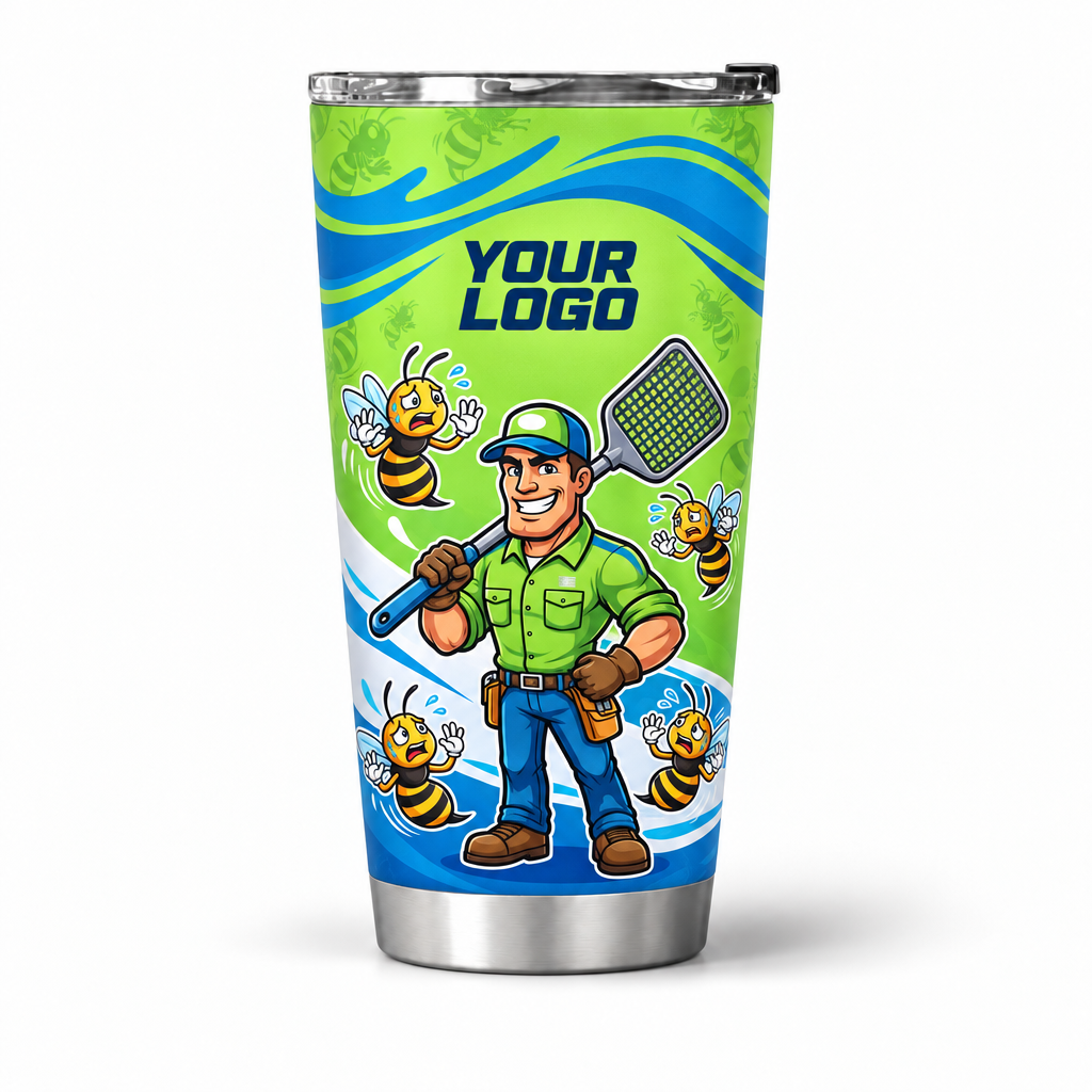 PCMC08 personalized tumbler 20oz front product mockup