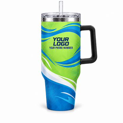 PCMC08 personalized tumbler 40oz front product mockup