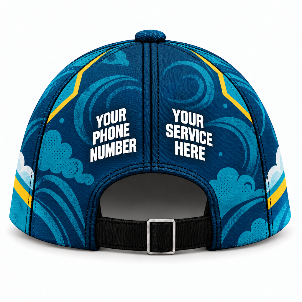 PCMC09 personalized cap back product mockup