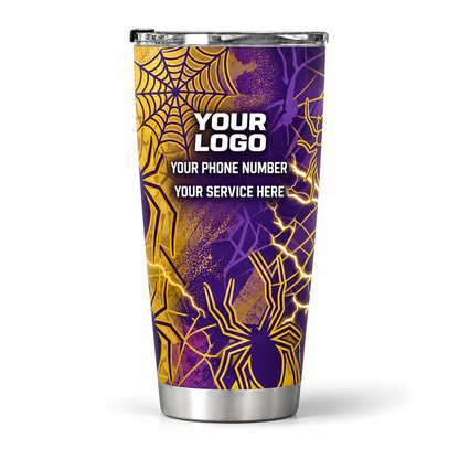PCMC10 personalized tumbler 20oz back product mockup
